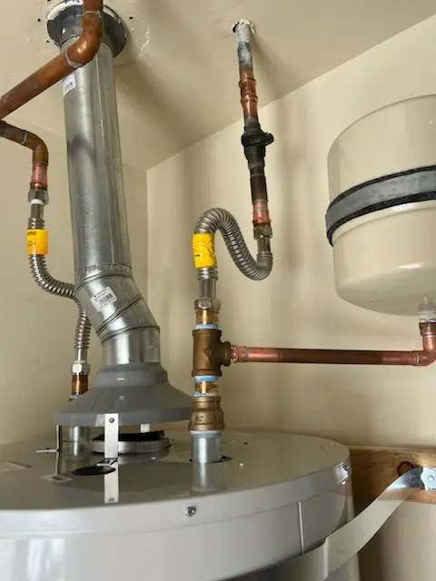 Water heater installation and plumbing repair in Southport